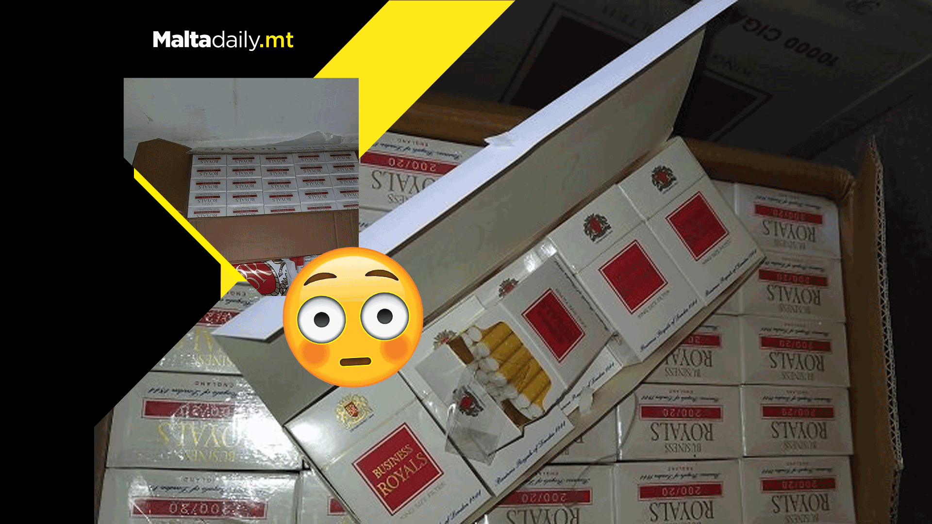 cigarettes in malta Nearly 50,000 contraband cigarettes and 211 of kg tobacco s…