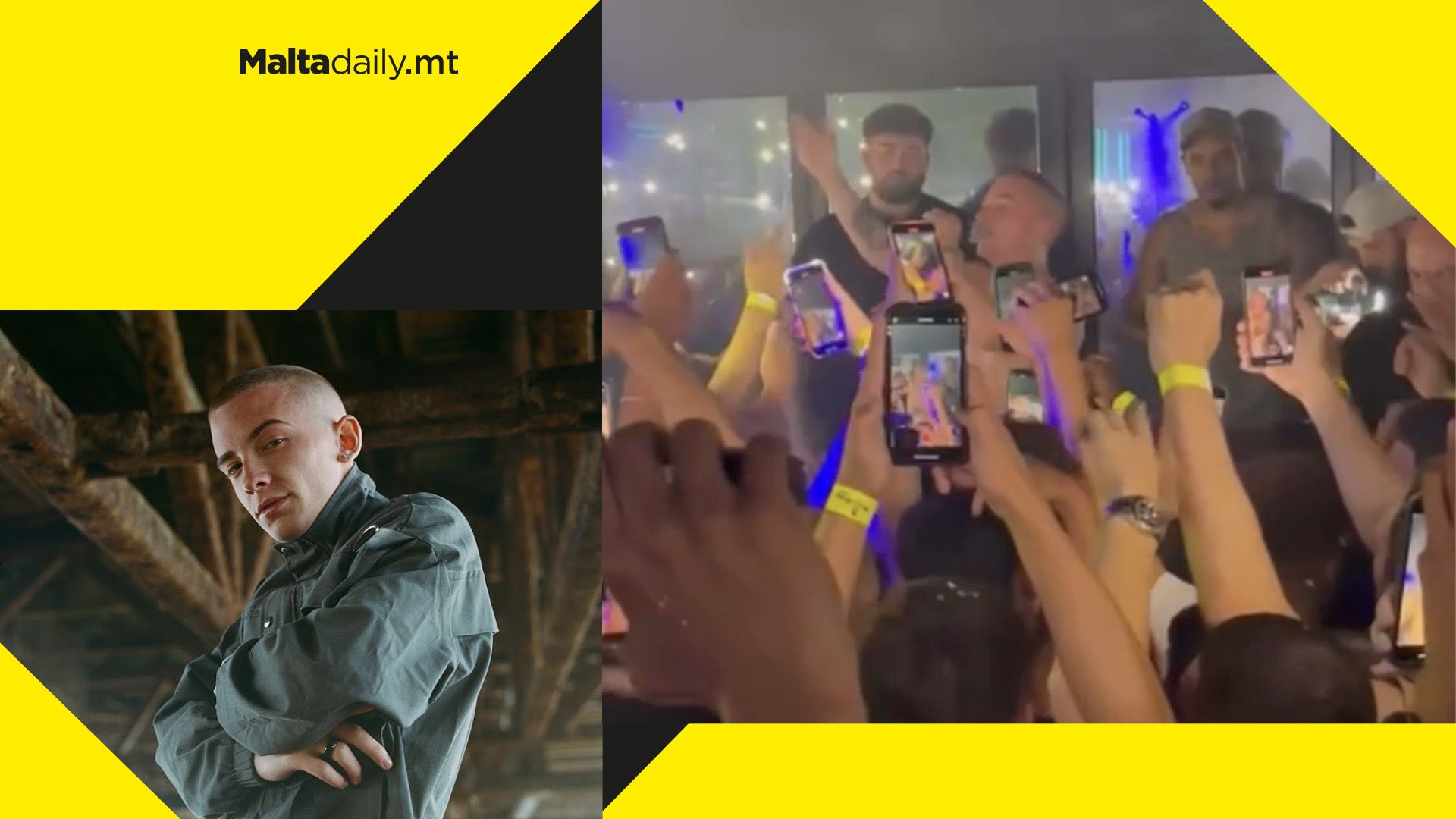 WATCH: British rapper ArrDee delivers spectacular performan…