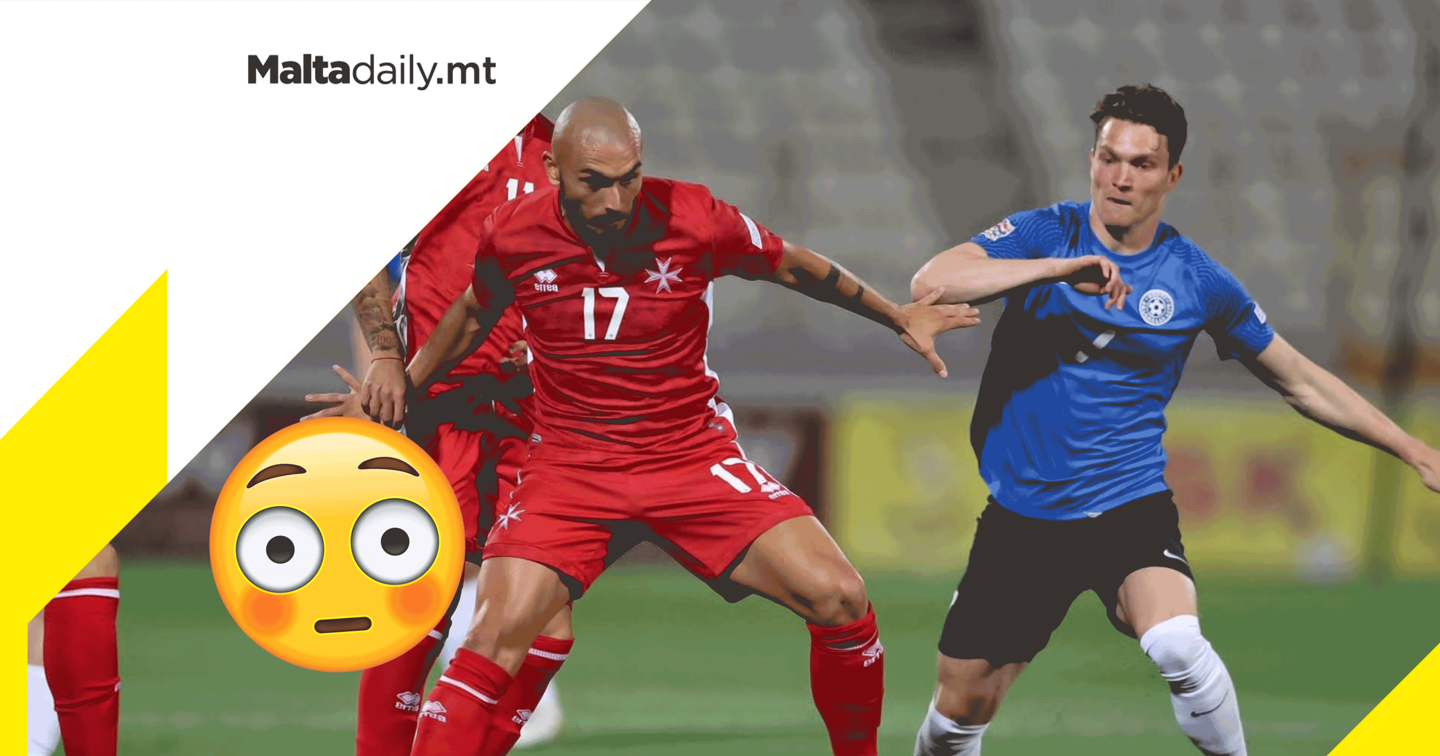 Malta lose out to Estonia in last minute of the