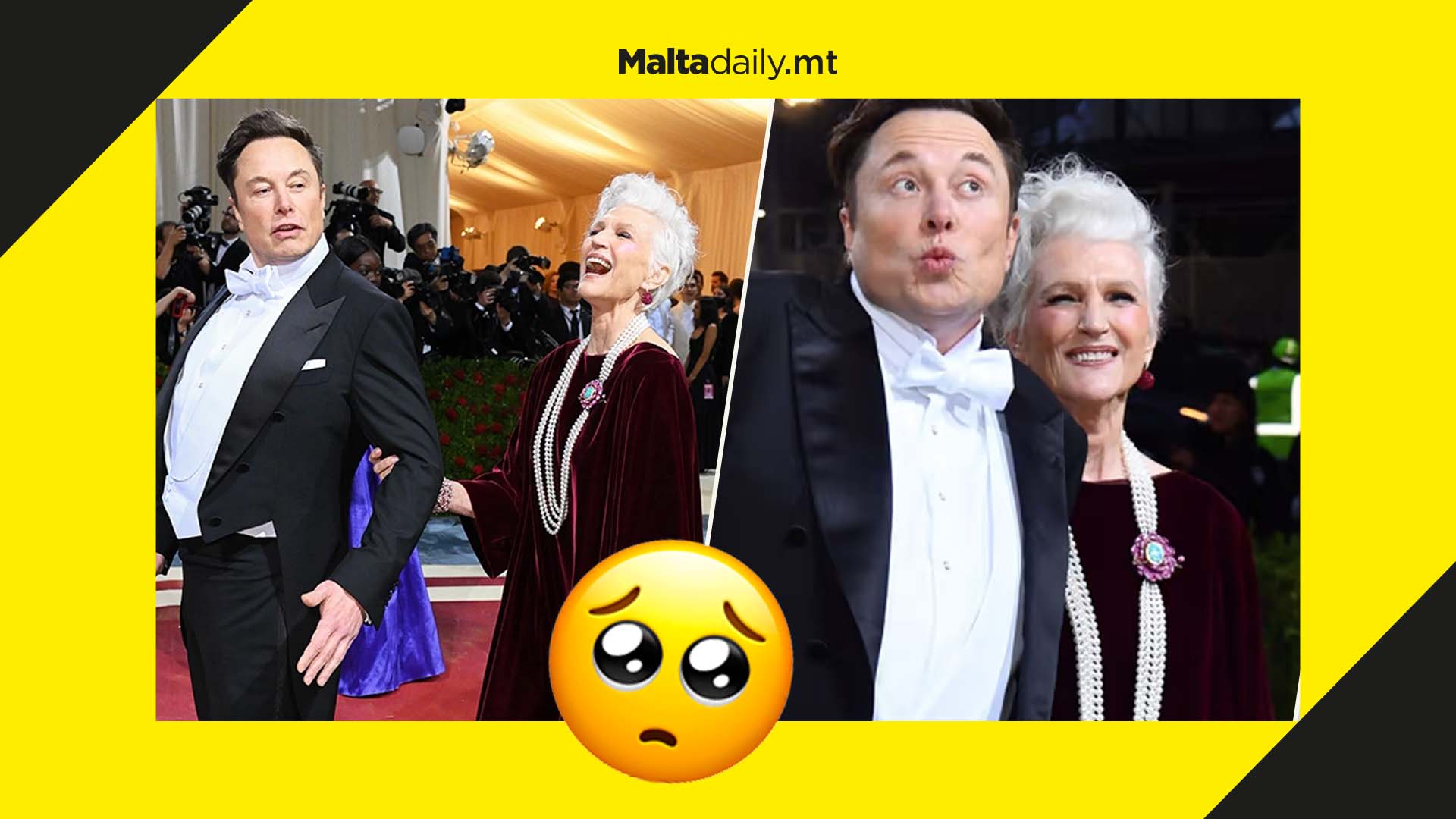 Elon Musk takes his supermodel mum, Maye, as a date to the…