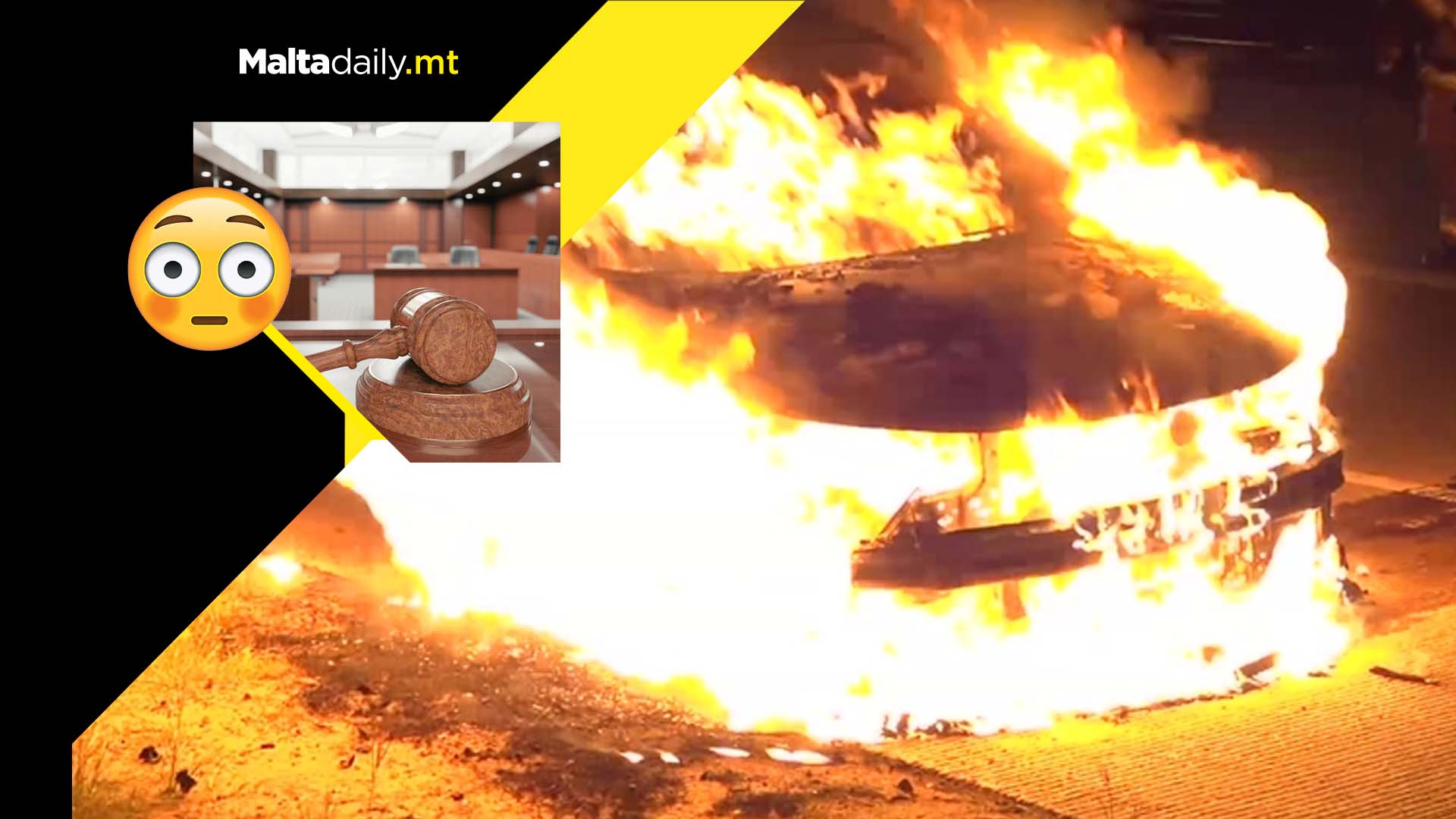 Man who set car on fire to be sentenced after admitting gui…