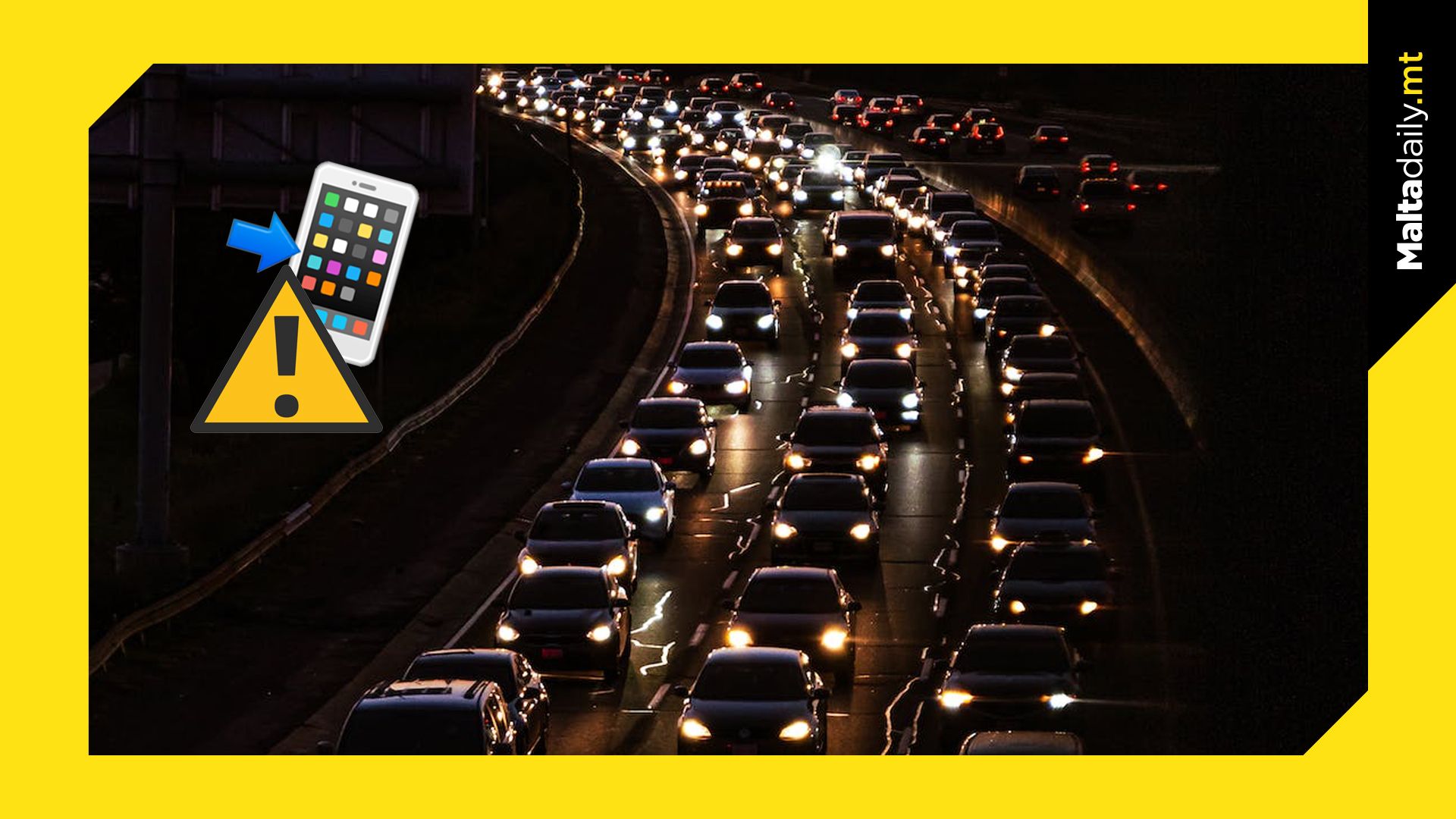 Fines and penalty points for driving while using a mobile p…