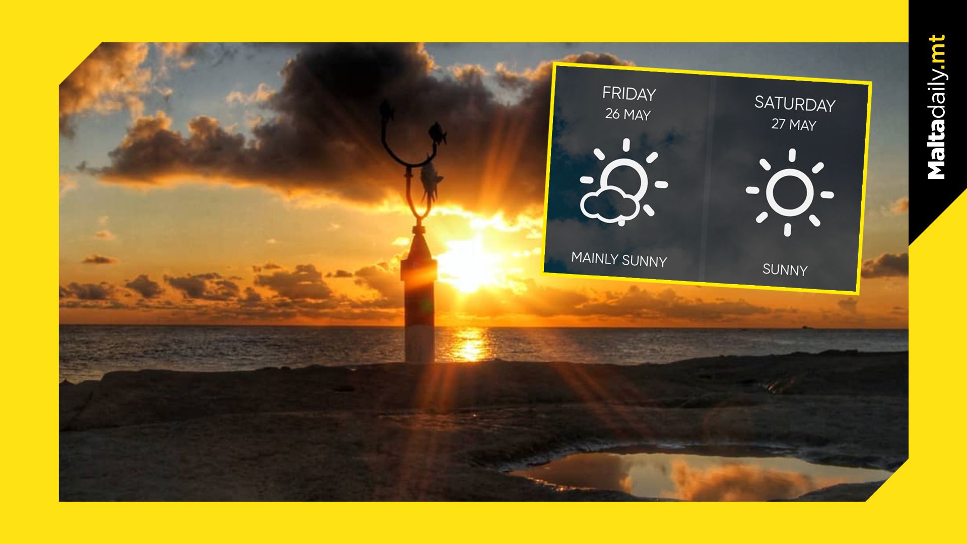 Next weekend promises sunny and warm weather conditions